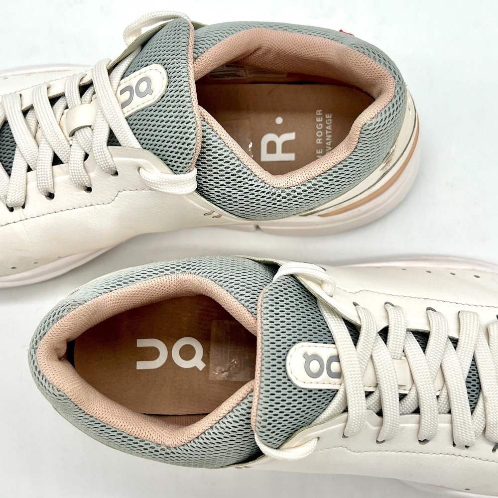 On Cloud The Roger Advantage Womens Sz 8 US 39 White Pink Athletic Court Sneaker - Picture 7 of 12